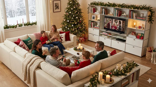 The Heart of the Holidays: Why the Sectional & Modular is the New Hosting Standard