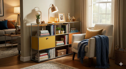 My Favorite Corner: How I Built a Cozy Reading Nook with Modular Storage