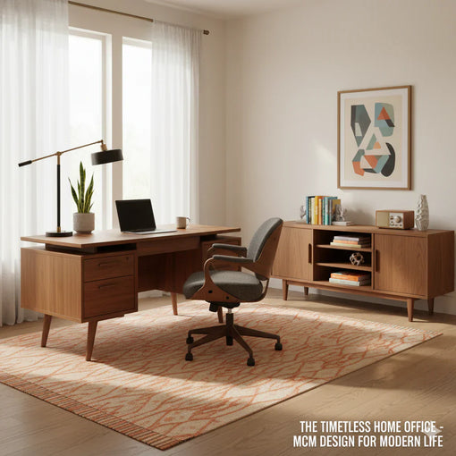 Mid-Century Influence in Today’s Home Workspaces