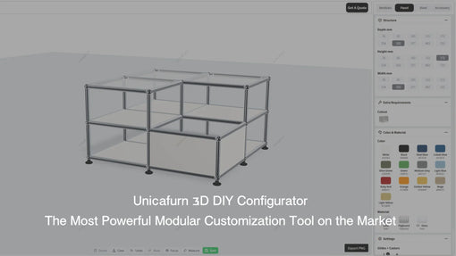 Unicafurn 3D DIY Configurator: The Most Powerful Modular Customization Tool on the Market