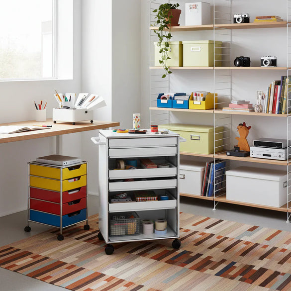 UF Storage Containers & Utility Cart