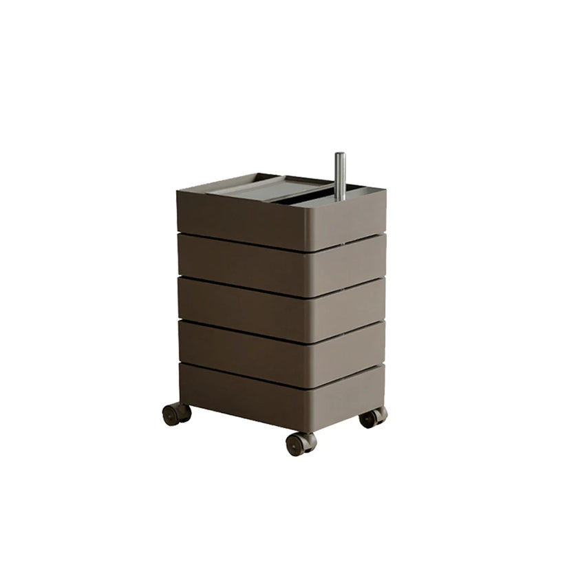 Brown rectangular sink with faucet on a white background