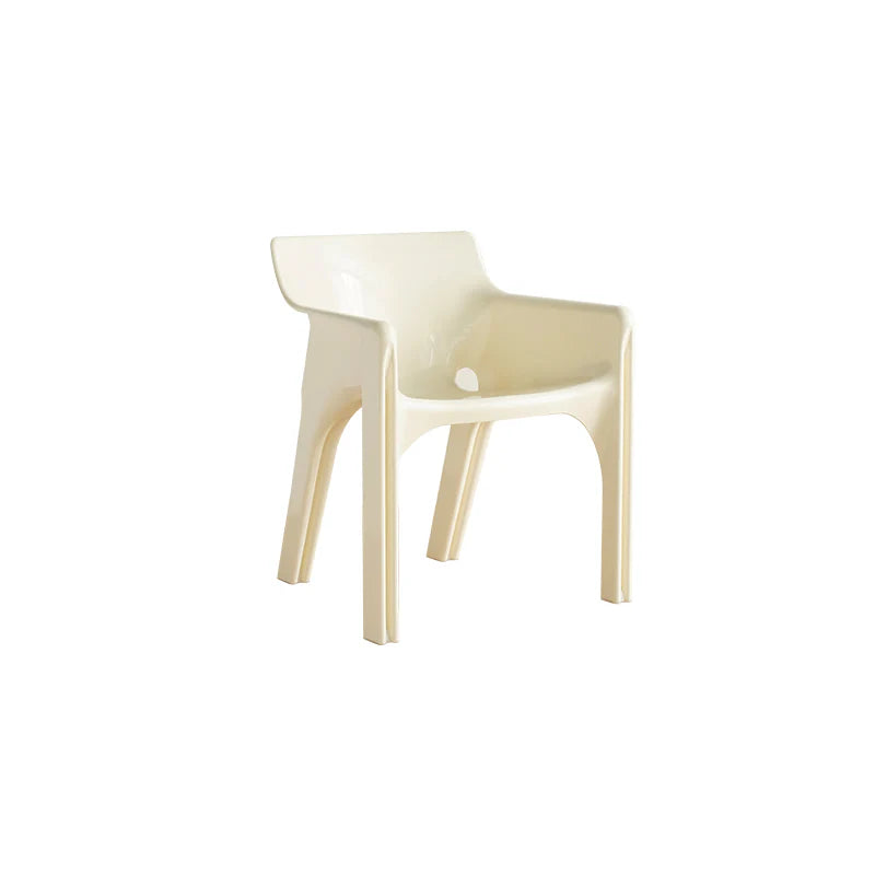Beige chair on a white background