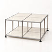UF Nexus Architectural Glass Coffee Table