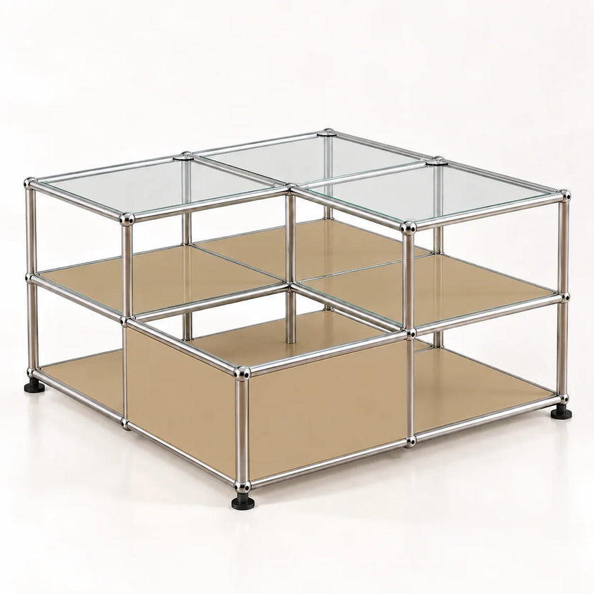 UF Nexus Architectural Glass Coffee Table