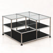 UF Nexus Architectural Glass Coffee Table
