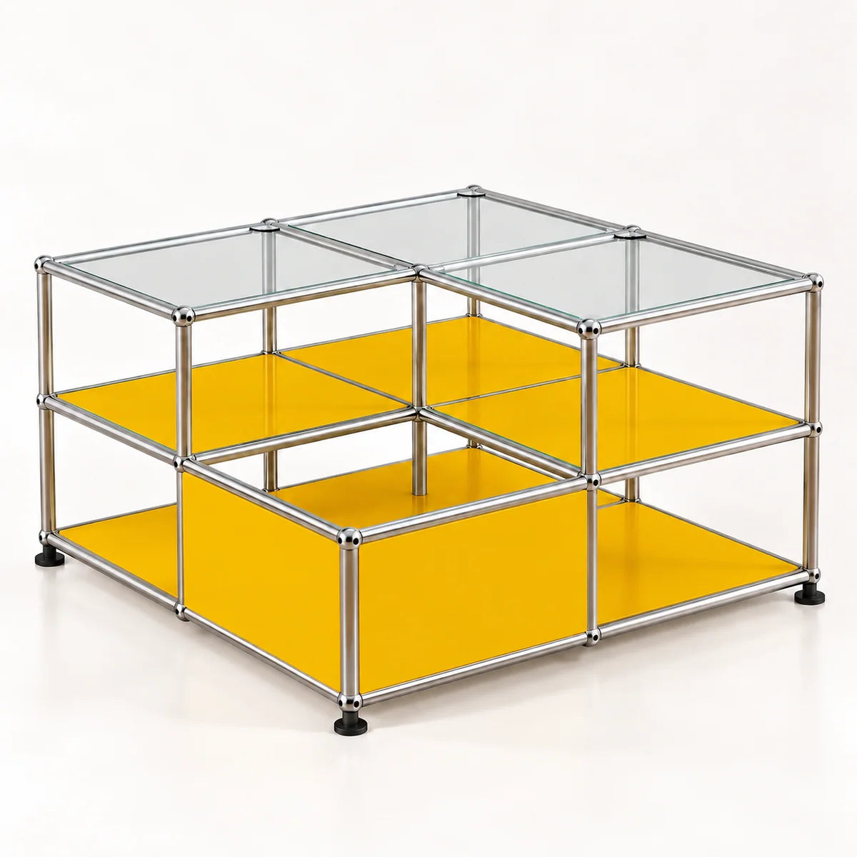 UF Nexus Architectural Glass Coffee Table