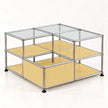 UF Nexus Architectural Glass Coffee Table