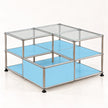 UF Nexus Architectural Glass Coffee Table