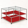 UF Nexus Architectural Glass Coffee Table