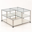UF Nexus Architectural Glass Coffee Table