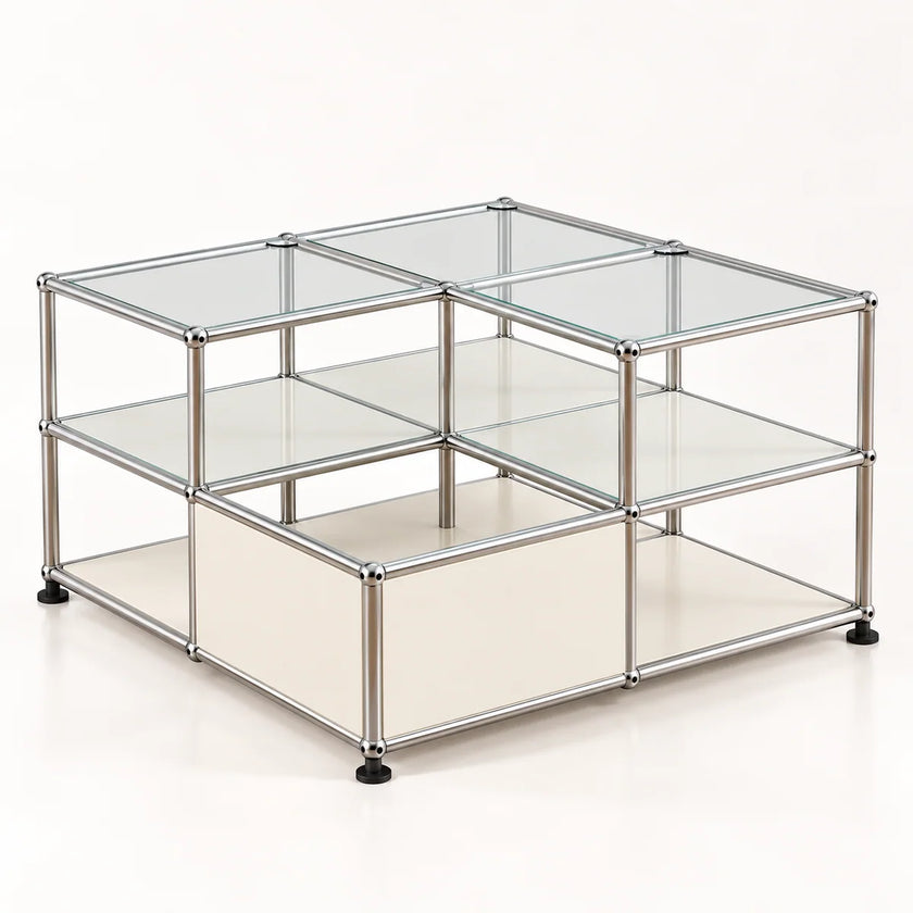 UF Nexus Architectural Glass Coffee Table