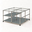 UF Nexus Architectural Glass Coffee Table