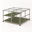 UF Nexus Architectural Glass Coffee Table