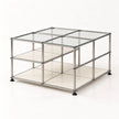 UF Nexus Architectural Glass Coffee Table