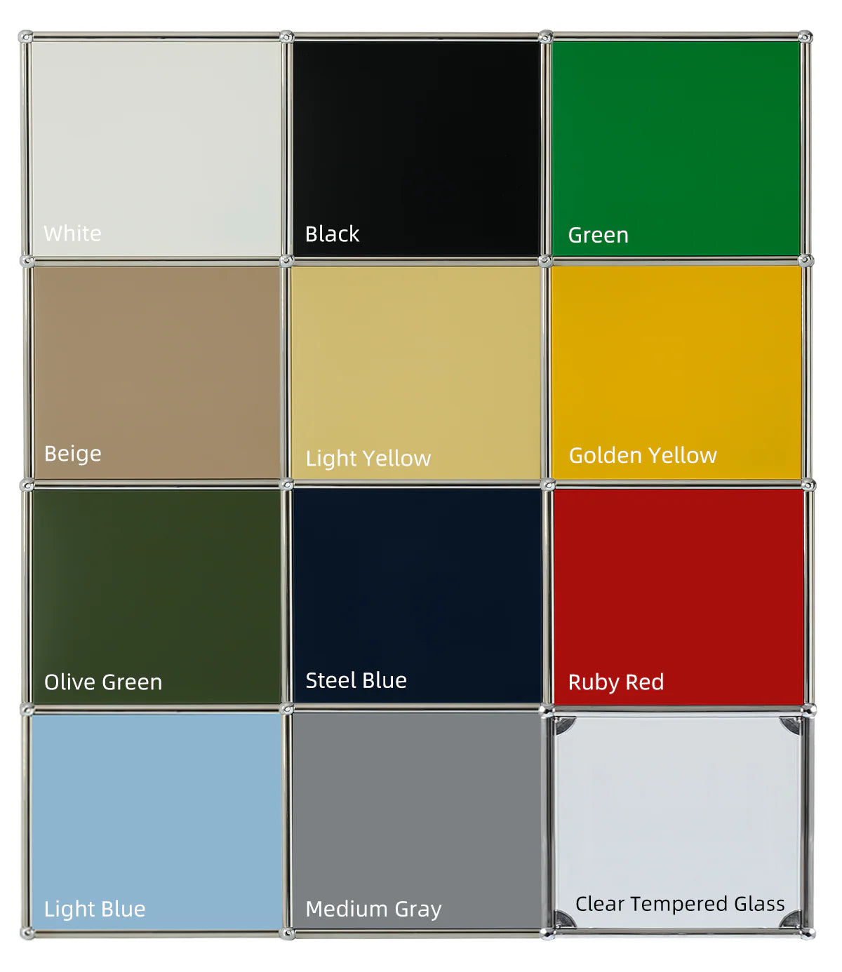 unicafurn replica USM modular furniture custom color options.